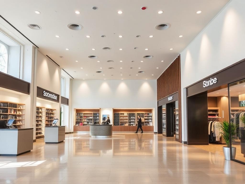 Red de locales comerciales — después